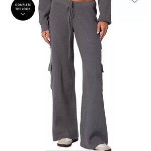 Edikted Wynter Knit Cargo Pants